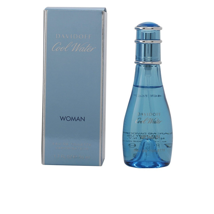 Apa de Toaleta cu vaporizator pentru femei DAVIDOFF COOL WATER WOMAN 50 ml